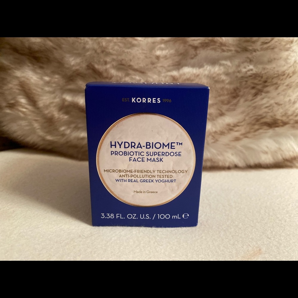 [KORRES] Hydra-Biome Probiotic Face Mask NIB